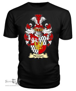 ScotsTee Hewson Coat Of Arms Family Crest Ireland V23 T Shirt