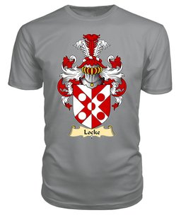 ScotsTee Locke Coat Of Arms Family Crest Ireland V23 T Shirt