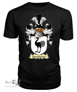 ScotsTee MacMahon Coat Of Arms Family Crest Ireland V23 T Shirt