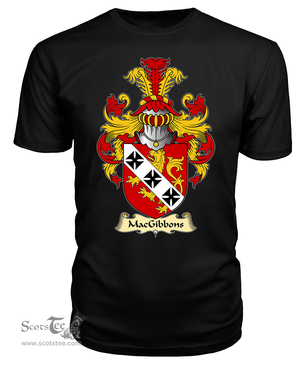 ScotsTee MacGibbons Coat Of Arms Family Crest Ireland V23 T Shirt