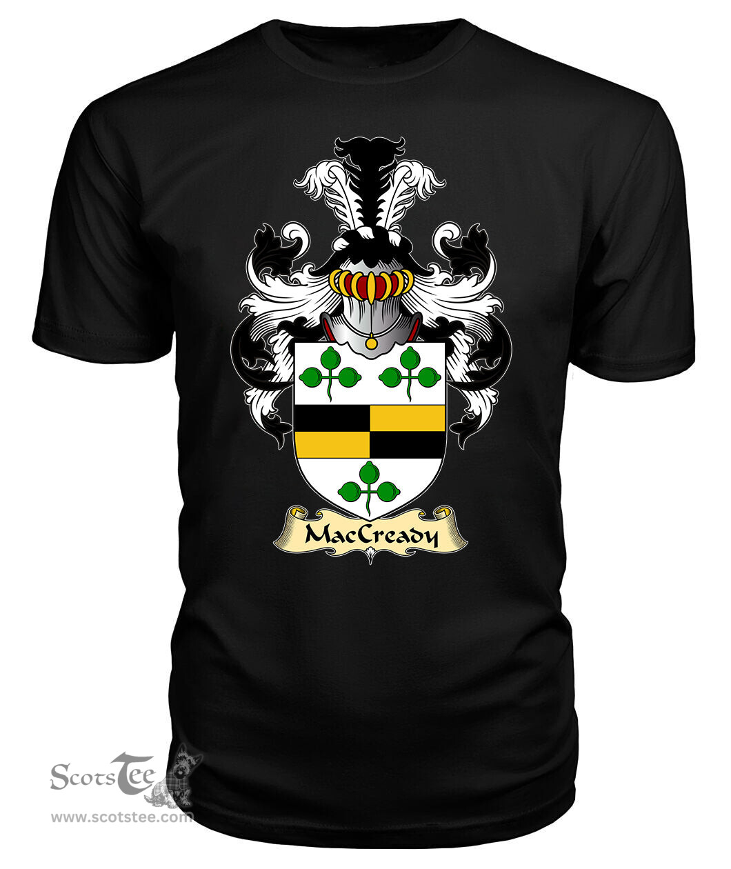 ScotsTee MacCready Coat Of Arms Family Crest Ireland V23 T Shirt