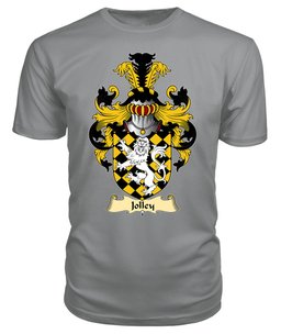 ScotsTee Jolley or Jolly Coat Of Arms Family Crest Ireland V23 T Shirt
