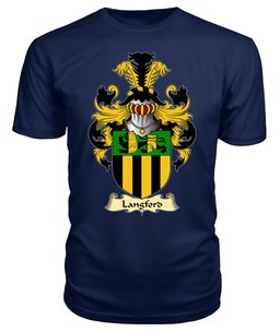 ScotsTee Langford Coat Of Arms Family Crest Ireland V23 T Shirt