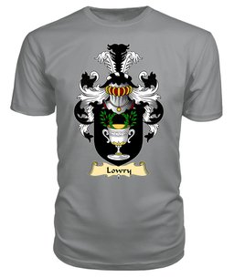 ScotsTee Lowry or O'Lavery Coat Of Arms Family Crest Ireland V23 T Shirt