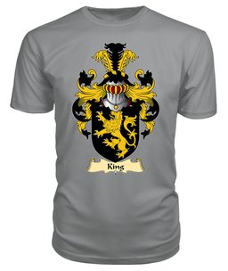 ScotsTee King Coat Of Arms Family Crest Ireland V23 T Shirt