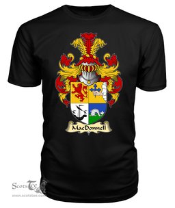 ScotsTee MacDonnell (of the Glens) Coat Of Arms Family Crest Ireland V23 T Shirt