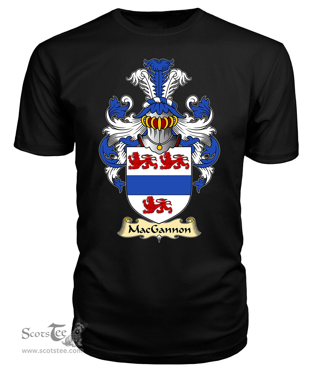 ScotsTee MacGannon Coat Of Arms Family Crest Ireland V23 T Shirt
