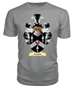 ScotsTee Lewis Coat Of Arms Family Crest Ireland V23 T Shirt