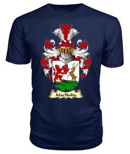 ScotsTee MacNulty II Coat Of Arms Family Crest Ireland V23 T Shirt