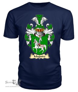 ScotsTee MacGuire or Maguire Coat Of Arms Family Crest Ireland V23 T Shirt