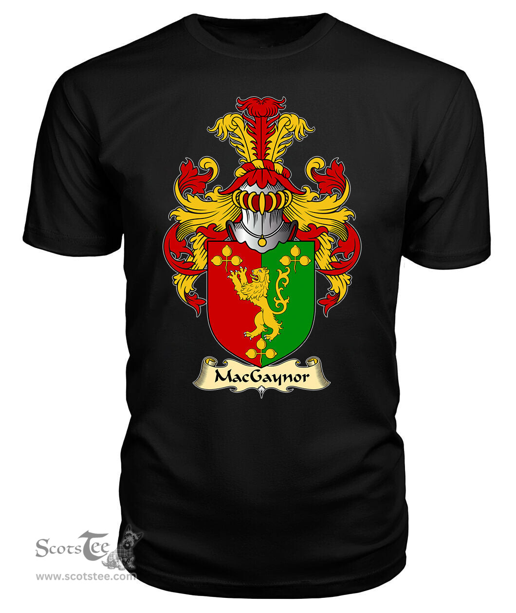 ScotsTee MacGaynor Coat Of Arms Family Crest Ireland V23 T Shirt