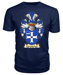 ScotsTee MacMulock or Mullock Coat Of Arms Family Crest Ireland V23 T Shirt