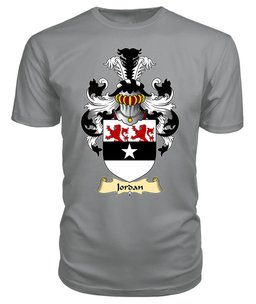 ScotsTee Jordan (Dublin) Coat Of Arms Family Crest Ireland V23 T Shirt