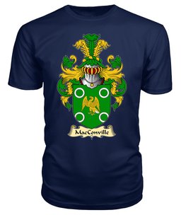 ScotsTee MacConville or Conwell Coat Of Arms Family Crest Ireland V23 T Shirt