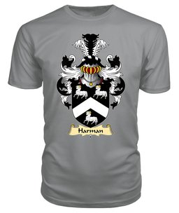 ScotsTee Harman or Harmon Coat Of Arms Family Crest Ireland V23 T Shirt