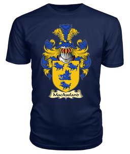 ScotsTee MacAusland Coat Of Arms Family Crest Ireland V23 T Shirt
