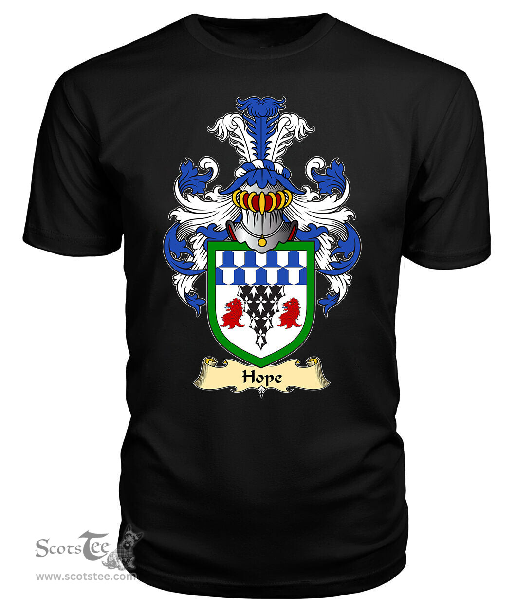 ScotsTee Hope Coat Of Arms Family Crest Ireland V23 T Shirt