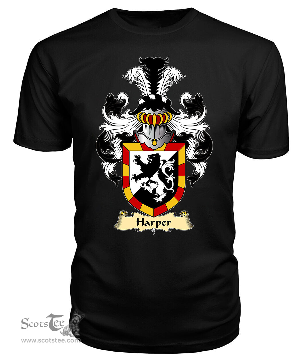 ScotsTee Harper Coat Of Arms Family Crest Ireland V23 T Shirt