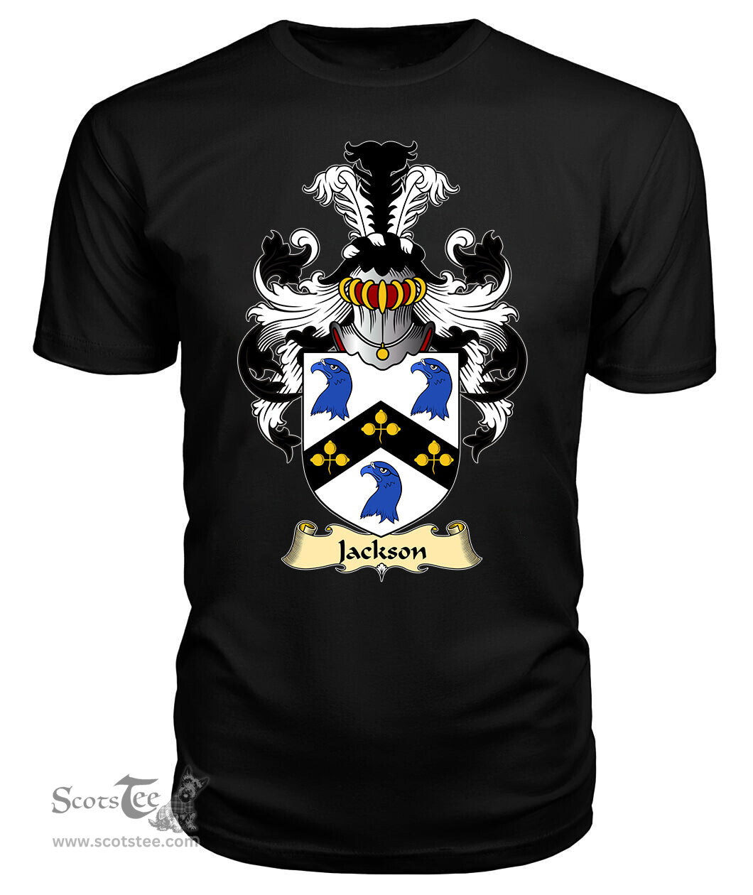 ScotsTee Jackson Coat Of Arms Family Crest Ireland V23 T Shirt