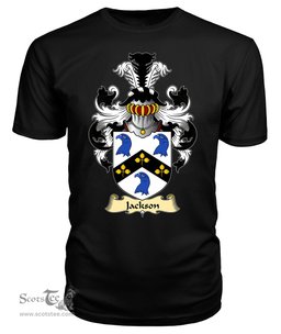 ScotsTee Jackson Coat Of Arms Family Crest Ireland V23 T Shirt