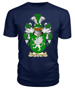 ScotsTee MacDeargan or O'Dargan Coat Of Arms Family Crest Ireland V23 T Shirt