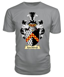 ScotsTee MacWorth Coat Of Arms Family Crest Ireland V23 T Shirt
