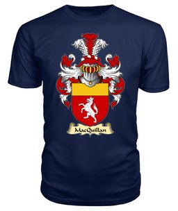 ScotsTee MacQuillan Coat Of Arms Family Crest Ireland V23 T Shirt