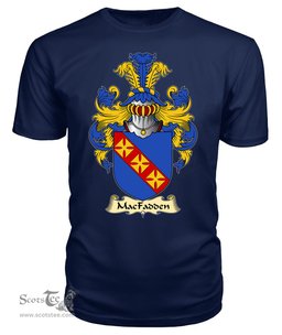 ScotsTee MacFadden or Fadyen Coat Of Arms Family Crest Ireland V23 T Shirt