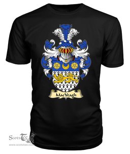 ScotsTee MacVeagh or MacFingah Coat Of Arms Family Crest Ireland V23 T Shirt