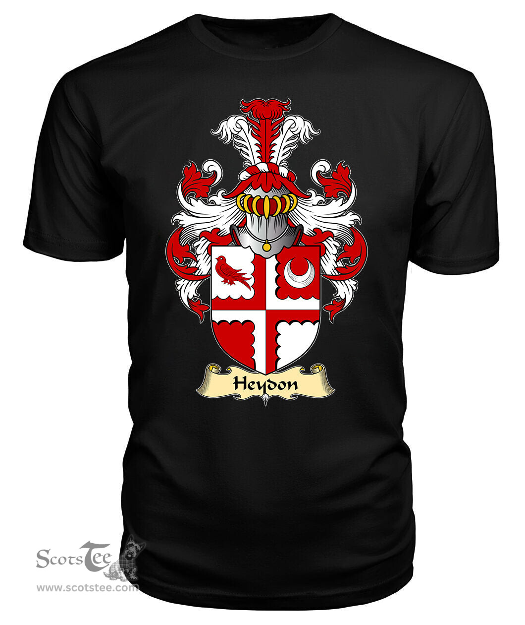 ScotsTee Heydon Coat Of Arms Family Crest Ireland V23 T Shirt