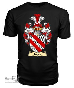 ScotsTee Ireton Coat Of Arms Family Crest Ireland V23 T Shirt