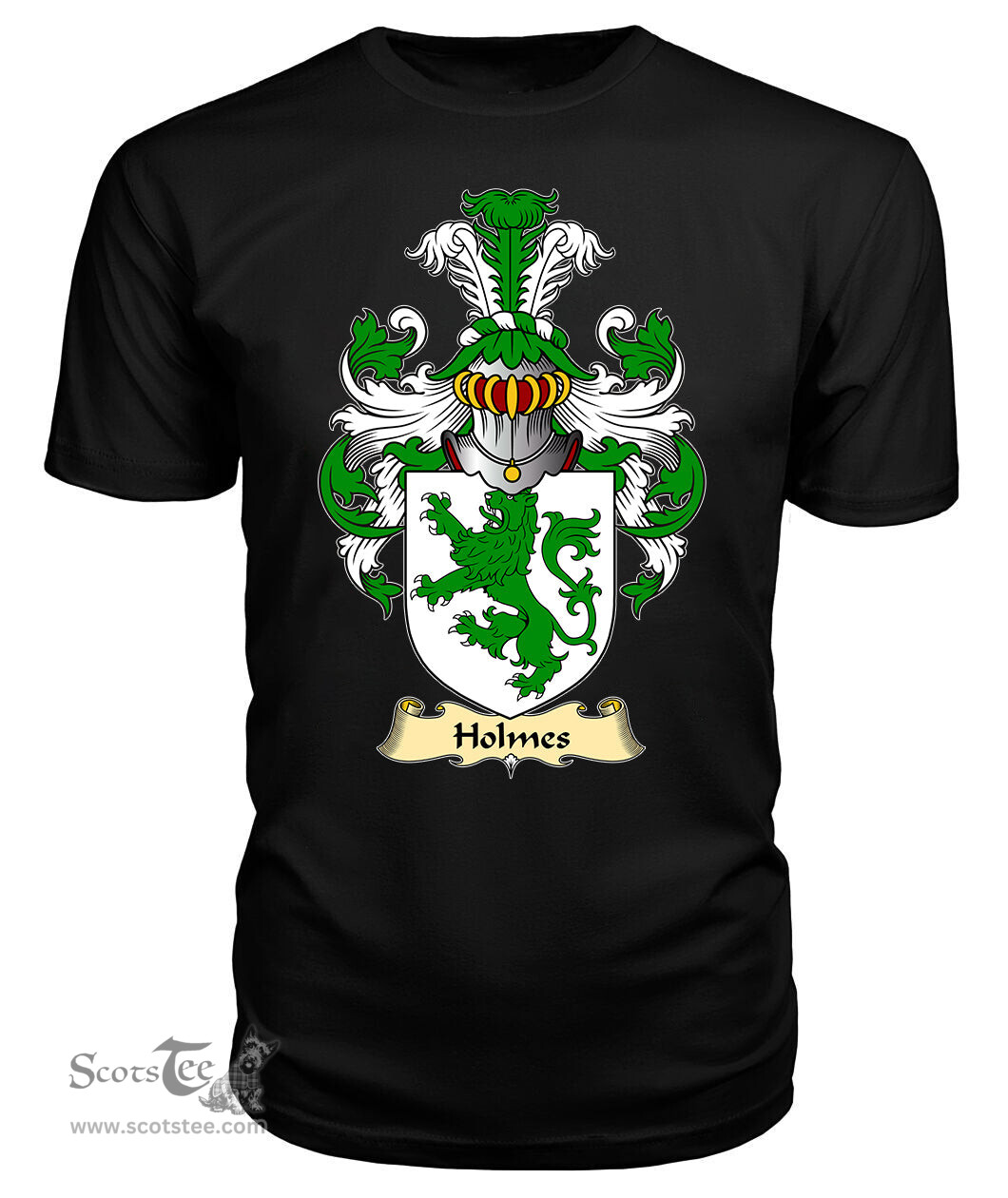 ScotsTee Holmes Coat Of Arms Family Crest Ireland V23 T Shirt