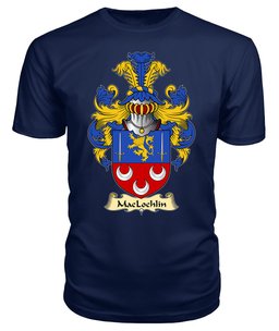 ScotsTee MacLochlin Coat Of Arms Family Crest Ireland V23 T Shirt