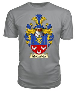 ScotsTee MacLochlin Coat Of Arms Family Crest Ireland V23 T Shirt