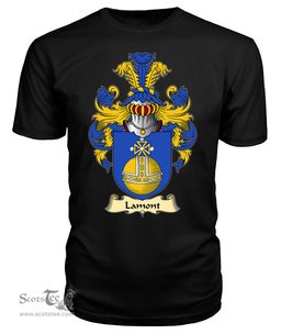 ScotsTee Lamont Coat Of Arms Family Crest Ireland V23 T Shirt