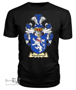 ScotsTee MacDowell Coat Of Arms Family Crest Ireland V23 T Shirt
