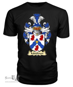 ScotsTee Middleton Coat Of Arms Family Crest Ireland V23 T Shirt