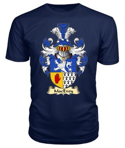 ScotsTee MacEvoy Coat Of Arms Family Crest Ireland V23 T Shirt