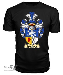 ScotsTee MacEvoy Coat Of Arms Family Crest Ireland V23 T Shirt