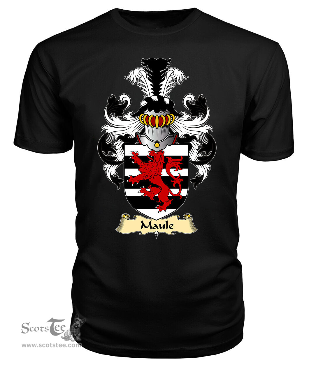 ScotsTee Maule Coat Of Arms Family Crest Ireland V23 T Shirt