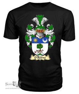 ScotsTee O'Beirne Coat Of Arms Family Crest Ireland V23 T Shirt