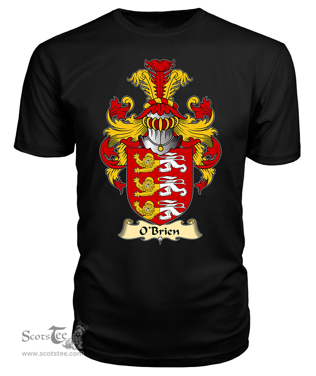 ScotsTee O'Brien Coat Of Arms Family Crest Ireland V23 T Shirt