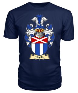 ScotsTee Nevill or Neville Coat Of Arms Family Crest Ireland V23 T Shirt