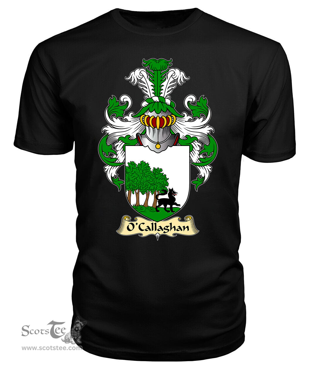 ScotsTee O'Callaghan Coat Of Arms Family Crest Ireland V23 T Shirt