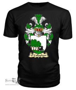 ScotsTee O'Callaghan Coat Of Arms Family Crest Ireland V23 T Shirt