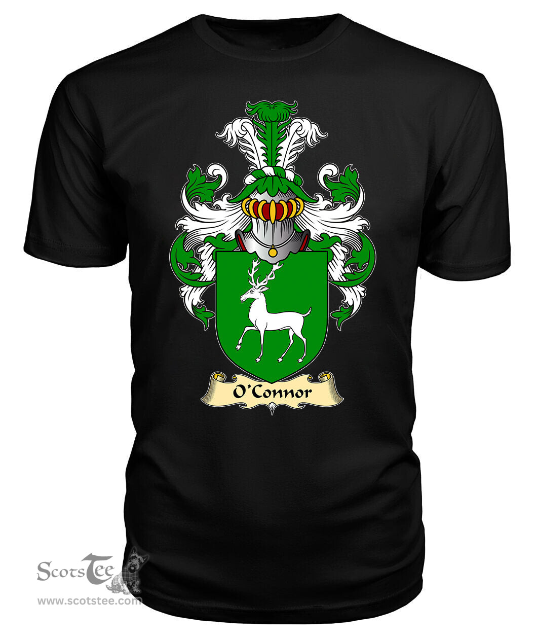 ScotsTee O'Connor (Corcomroe) Coat Of Arms Family Crest Ireland V23 T Shirt