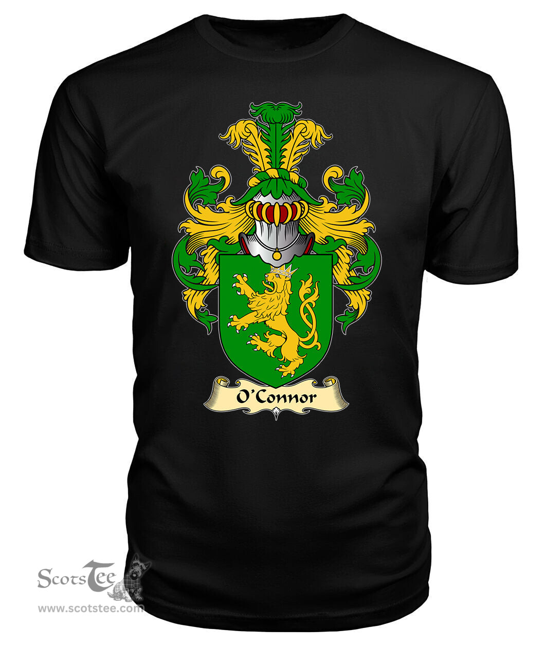 ScotsTee O'Connor (Kerry) Coat Of Arms Family Crest Ireland V23 T Shirt