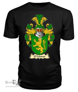 ScotsTee O'Connor (Kerry) Coat Of Arms Family Crest Ireland V23 T Shirt