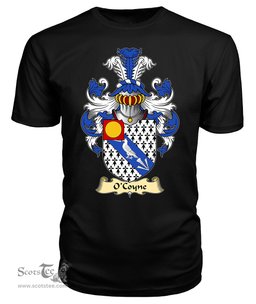 ScotsTee O'Coyne Coat Of Arms Family Crest Ireland V23 T Shirt