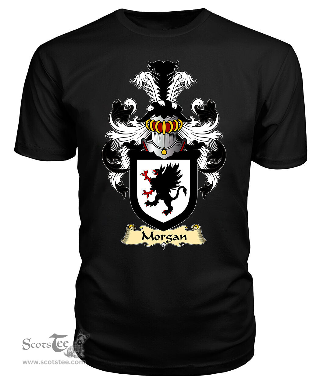 ScotsTee Morgan Coat Of Arms Family Crest Ireland V23 T Shirt